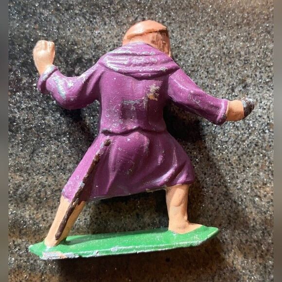 Lot 7 Robin Hood Friar Tuck Knights Cast Lead Figures Manoil Rare 1940/50 - Picture 5 of 16